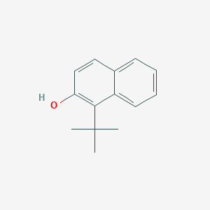 molecular formula C14H16O B14479719 1-tert-Butylnaphthalen-2-ol CAS No. 65307-83-7