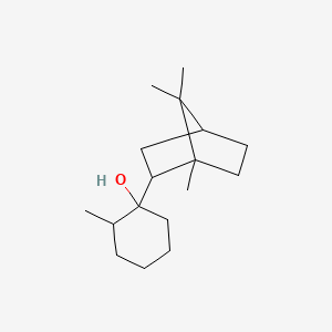 molecular formula C17H30O B14479724 Bornyl-2-methylcyclohexanol CAS No. 71965-26-9