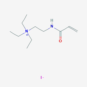 molecular formula C11H23IN2O B14479831 N-(2-Acrylamidoethyl)triethylammonium iodide CAS No. 66456-25-5