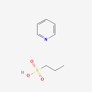 molecular formula C8H13NO3S B14479935 Pyridinium propanesulfonate CAS No. 68214-76-6