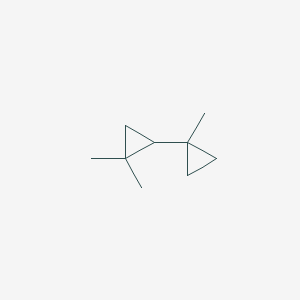 molecular formula C9H16 B14479978 1,2',2'-Trimethyl-1,1'-bi(cyclopropane) CAS No. 65475-71-0