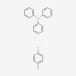 molecular formula C25H22GeTe B14480074 (4-Methylphenyl)tellanyl--triphenylgermyl (1/1) CAS No. 66261-86-7