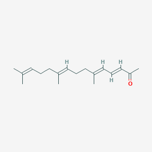 molecular formula C18H28O B14480142 Apo-13-zeta-carotenone 