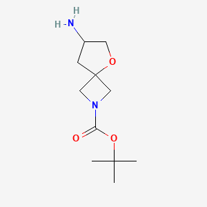 Tert-butyl 7-amino-5-oxa-2-azaspiro[3.4]octane-2-carboxylate
