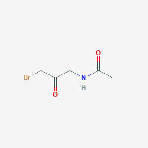 molecular formula C5H8BrNO2 B14480484 N-(3-Bromo-2-oxopropyl)acetamide CAS No. 65462-70-6
