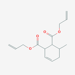 molecular formula C15H20O4 B14480518 Diprop-2-en-1-yl 6-methylcyclohex-3-ene-1,2-dicarboxylate CAS No. 66266-29-3
