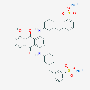 molecular formula C40H40N2Na2O9S2 B14480660 Acid Blue 175 CAS No. 69657-95-0