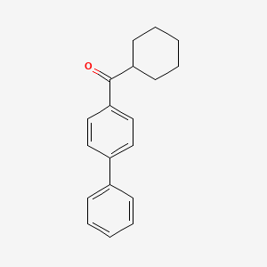 molecular formula C19H20O B14480841 Biphenyl-4-yl(cyclohexyl)methanone CAS No. 67035-92-1