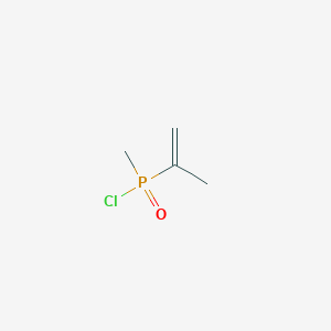 molecular formula C4H8ClOP B14481000 Methyl(prop-1-en-2-yl)phosphinic chloride CAS No. 67570-06-3