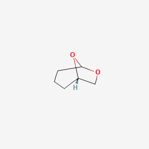 molecular formula C6H10O2 B14481090 (1S)-6,8-Dioxabicyclo[3.2.1]octane CAS No. 68778-95-0