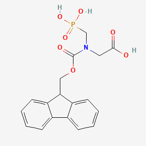 [(9H-Fluorene-9-ylmethoxycarbonyl)(phosphonomethyl)amino]acetic acid