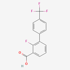 2-Fluoro-4'-(trifluoromethyl)biphenyl-3-carboxylic acid