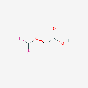 (2S)-2-(difluoromethoxy)propanoic acid