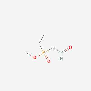 molecular formula C5H11O3P B14481241 Methyl ethyl(2-oxoethyl)phosphinate CAS No. 65768-66-3