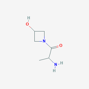 2-Amino-1-(3-hydroxyazetidin-1-yl)propan-1-one