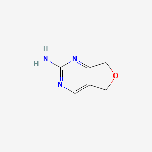 5H,7H-furo[3,4-d]pyrimidin-2-amine