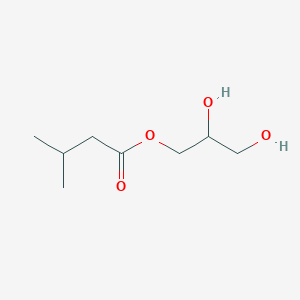 molecular formula C8H16O4 B14481360 Glycerol 1-monoisopentanoate CAS No. 64633-18-7