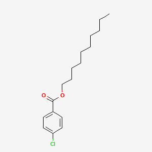 molecular formula C17H25ClO2 B14481376 Decyl 4-chlorobenzoate CAS No. 70136-01-5