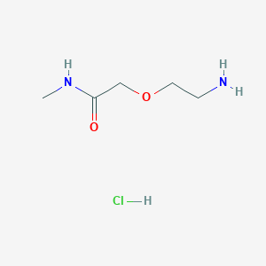 2-(2-aminoethoxy)-N-methylacetamide hydrochloride