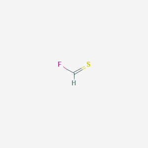molecular formula CHFS B14481446 Methanethioyl fluoride CAS No. 69700-05-6