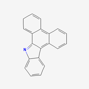 molecular formula C20H13N B14481451 7H-Dibenzo[a,c]carbazole CAS No. 65216-36-6