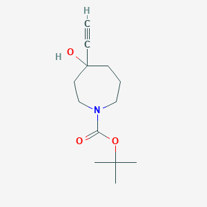 1-Boc-4-ethynyl-4-hydroxyazepane