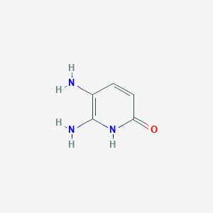 molecular formula C5H7N3O B144815 5,6-Diaminopyridin-2-ol CAS No. 138650-05-2