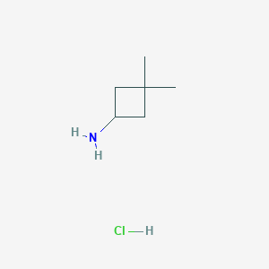 3,3-Dimethylcyclobutan-1-amine hydrochloride
