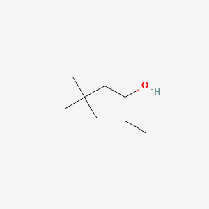 molecular formula C8H18O B14481552 5,5-Dimethylhexan-3-ol CAS No. 66576-31-6