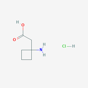 2-(1-Aminocyclobutyl)acetic acid hydrochloride