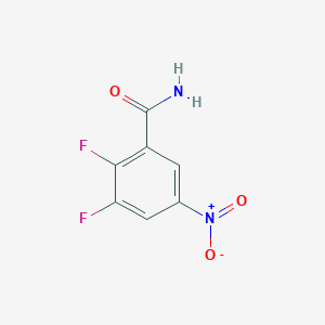 2,3-Difluoro-5-nitrobenzamide