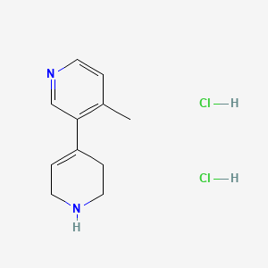 4-Methyl-3-(1,2,3,6-tetrahydropyridin-4-yl)pyridine dihydrochloride