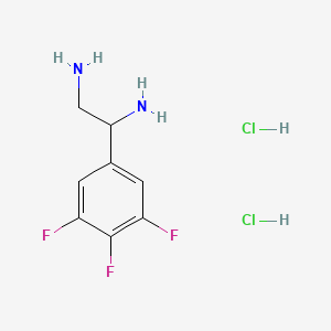 1-(3,4,5-Trifluorophenyl)ethane-1,2-diamine dihydrochloride