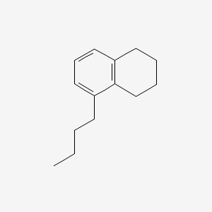 molecular formula C14H20 B14481695 5-Butyl-tetralin CAS No. 66325-42-6