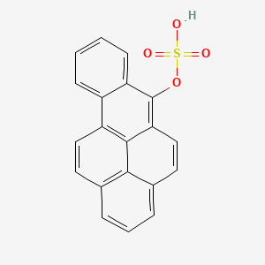 molecular formula C20H12O4S B14481774 Benzo(a)pyrenyl-6-sulfate CAS No. 64811-02-5