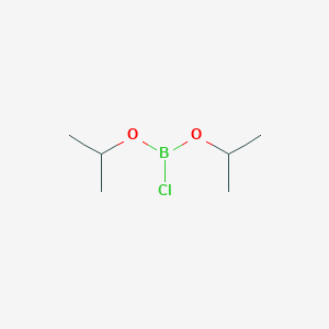 molecular formula C6H14BClO2 B14481841 Dipropan-2-yl borochloridate CAS No. 66009-09-4