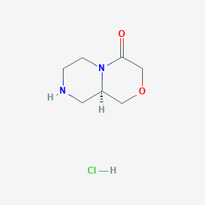 (R)-Hexahydropyrazino[2,1-c][1,4]oxazin-4(3H)-one hydrochloride
