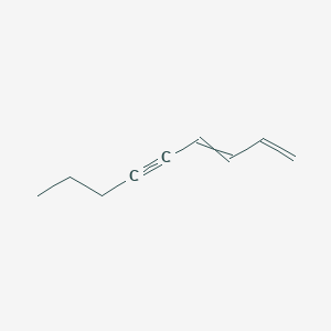 molecular formula C9H12 B14481926 Nona-1,3-dien-5-yne CAS No. 66426-76-4