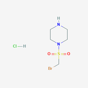 1-Bromomethanesulfonylpiperazine hydrochloride
