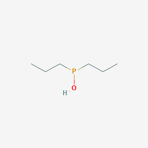 molecular formula C6H15OP B14481976 Dipropylphosphinous acid CAS No. 66193-26-8