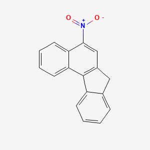 molecular formula C17H11NO2 B14481978 5-Nitro-7H-benzo[C]fluorene CAS No. 64356-26-9