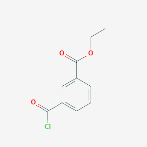 molecular formula C10H9ClO3 B14481985 Ethyl 3-(chlorocarbonyl)benzoate CAS No. 67326-20-9