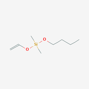 molecular formula C8H18O2Si B14482040 Butoxy(ethenyloxy)dimethylsilane CAS No. 64487-37-2