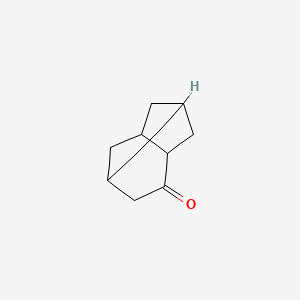 molecular formula C11H16O B14482047 Octahydro-7H-2,5-ethanoinden-7-one CAS No. 65989-65-3