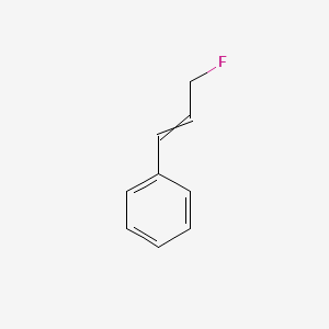 molecular formula C9H9F B14482108 Cinnamyl fluoride CAS No. 70353-93-4