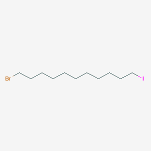 molecular formula C11H22BrI B144822 1-Bromo-11-iodoundecane CAS No. 139123-69-6