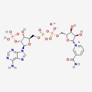 molecular formula C21H27KN7O17P3 B1448223 NADP monopotassium salt CAS No. 68141-45-7