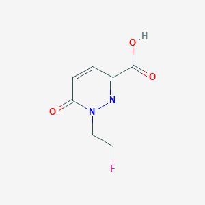 1-(2-Fluoroethyl)-6-oxo-1,6-dihydropyridazine-3-carboxylic acid