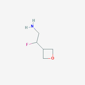 2-Fluoro-2-(oxetan-3-yl)ethan-1-amine