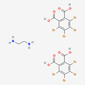 molecular formula C18H12Br8N2O8 B14482371 Ethylenediamine tetrabromophthalate CAS No. 66046-78-4
